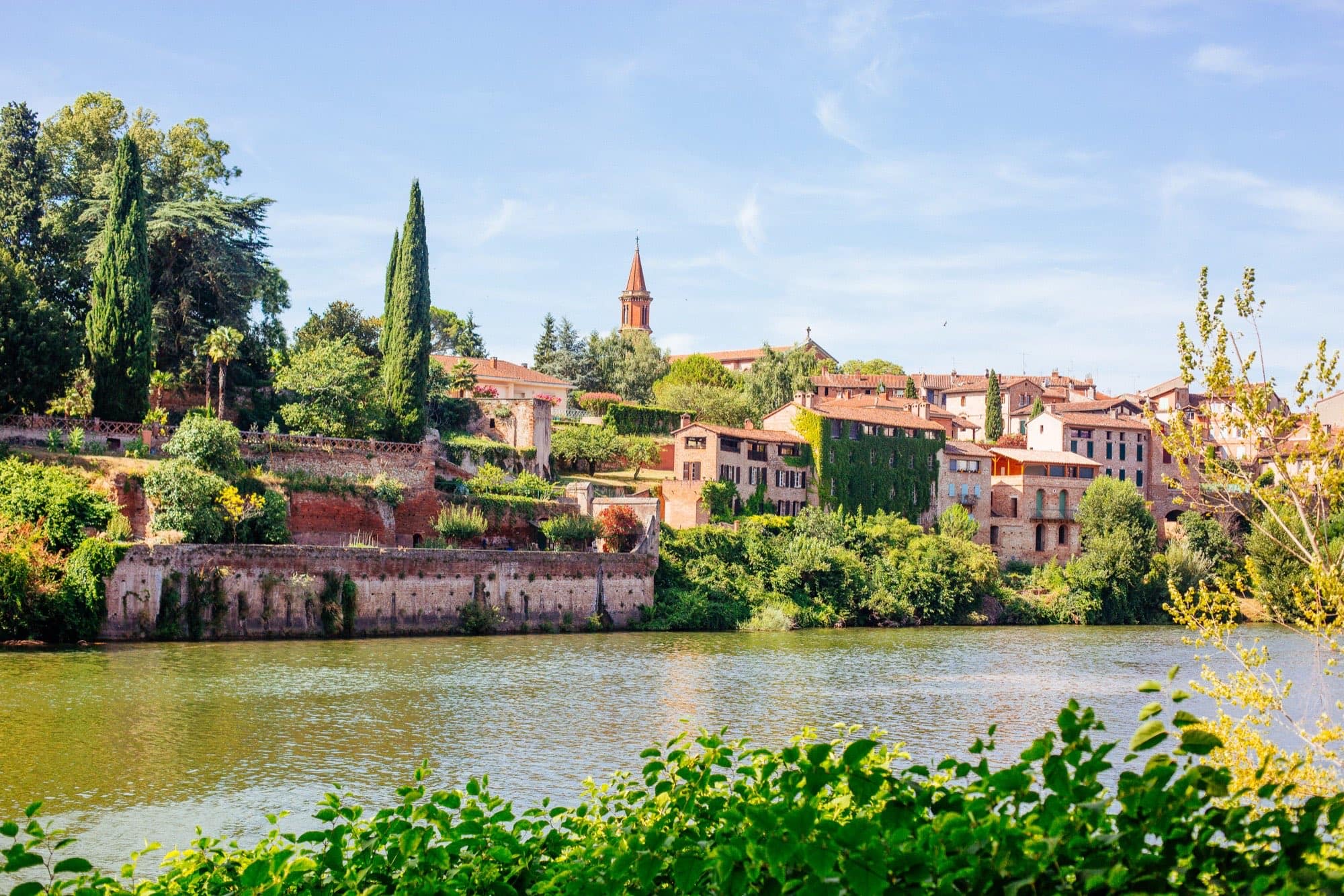 Balade au bord du Tarn à Albi