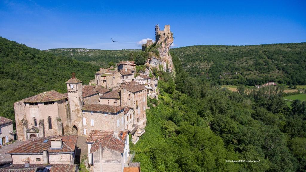 Puycelsi vu du ciel — © Stéphane Medina