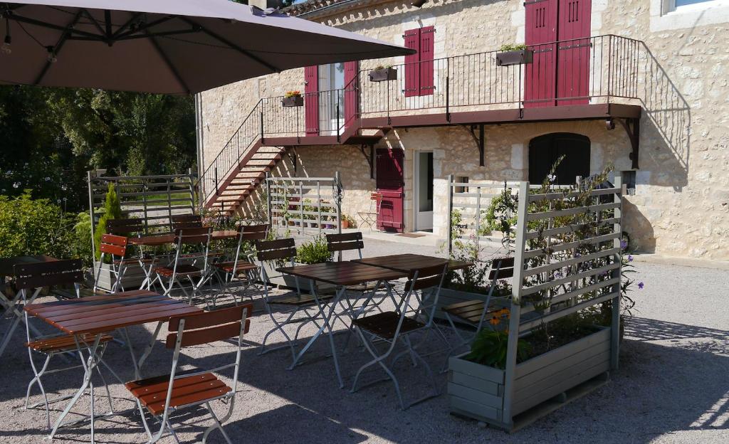 Terrasse — © Le Relais d'Arzac