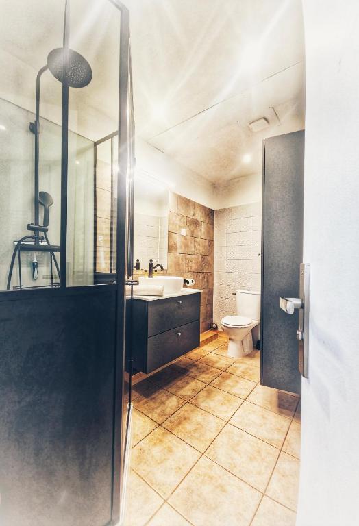 Chambre, lit double — © Casa Glèsia