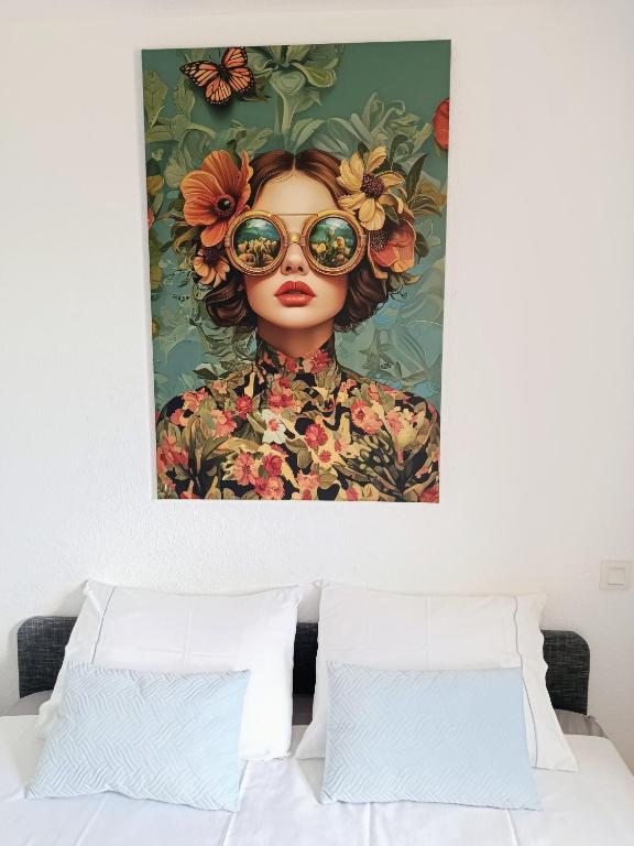 Chambre, literie haut de gamme — © Au Levant de Marie
