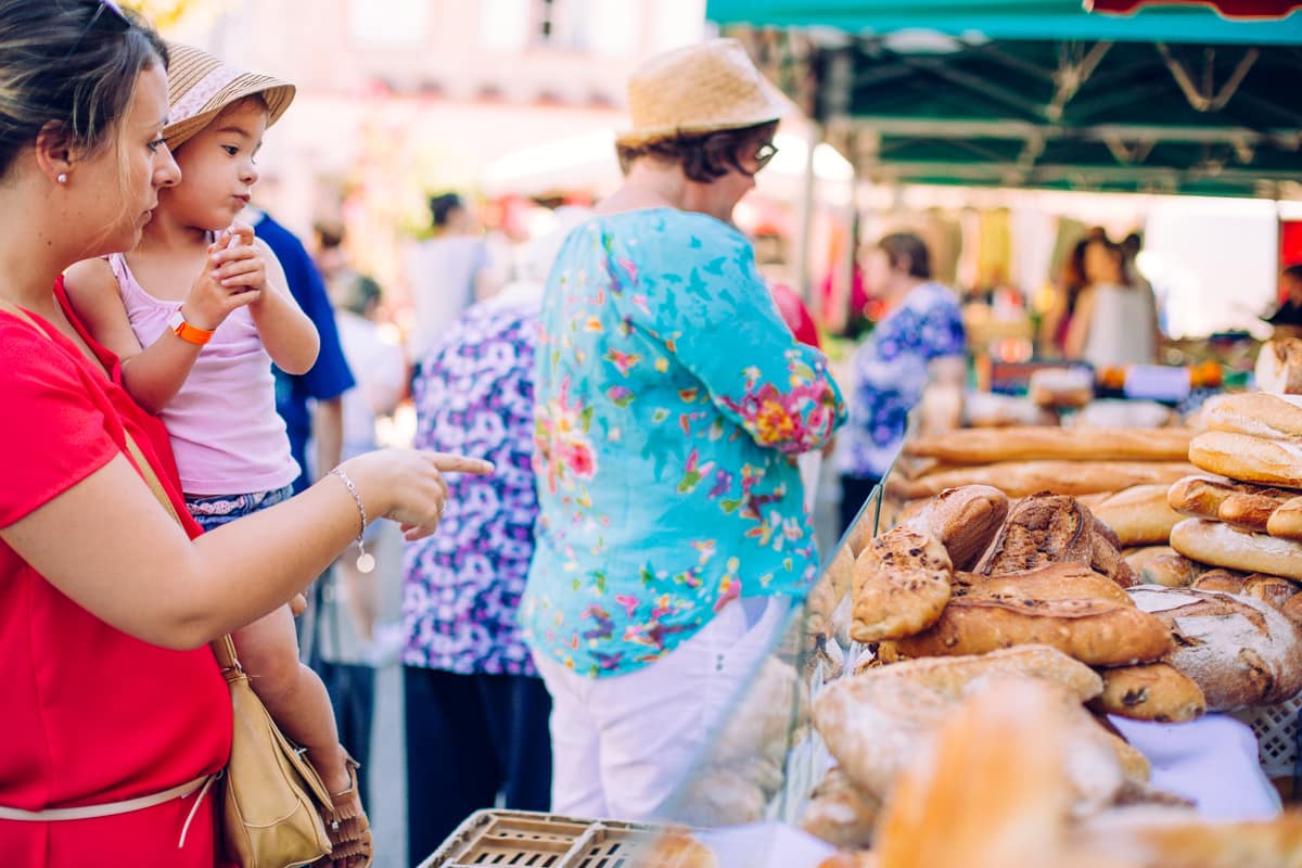 Le marché de Gaillac