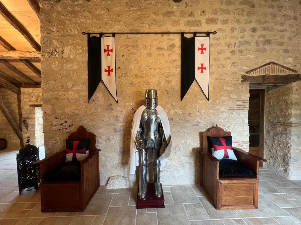 Chambre — © Le Relais des Chevaliers